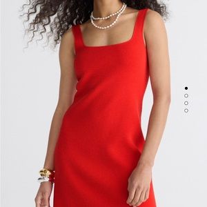 New J.Crew sweater dress squareneck